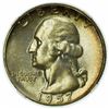 Image 1 : 1957 Washington Quarter NGC MS-66