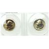 Image 2 : Group of 2 Washington Quarters 1971 MS-64 and 1976-D Clad MS-63 PCGS