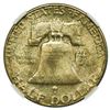 Image 3 : 1953-S Franklin Half Dollar NGC MS-65