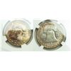 Image 5 : Group of 2 1957 and 1957-D Franklin Half Dollars NGC MS-64