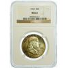 Image 2 : 1960 Franklin Half Dollar NGC MS-64