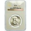 Image 2 : 1962 Franklin Half Dollar NGC MS-64