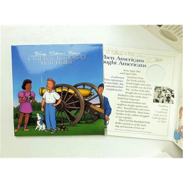 1995 Civil War Half Dollar Young Collectors Set