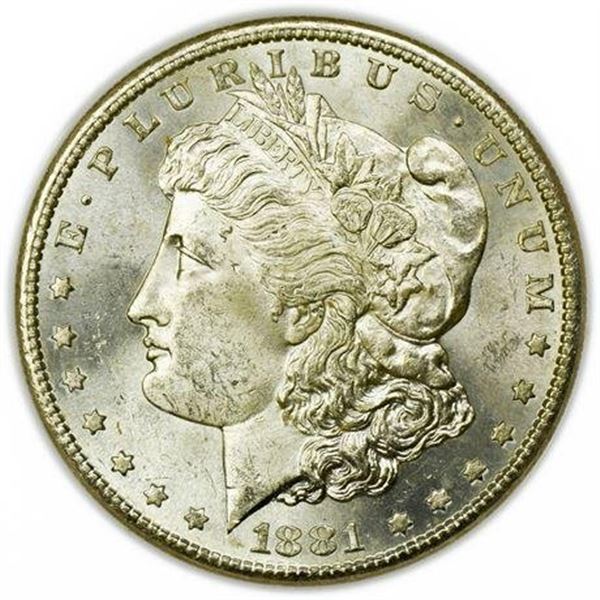 1881-S Morgan Dollar NGC MS-63