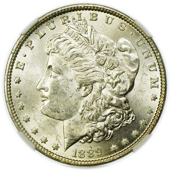 1889 Morgan Dollar NGC MS-61