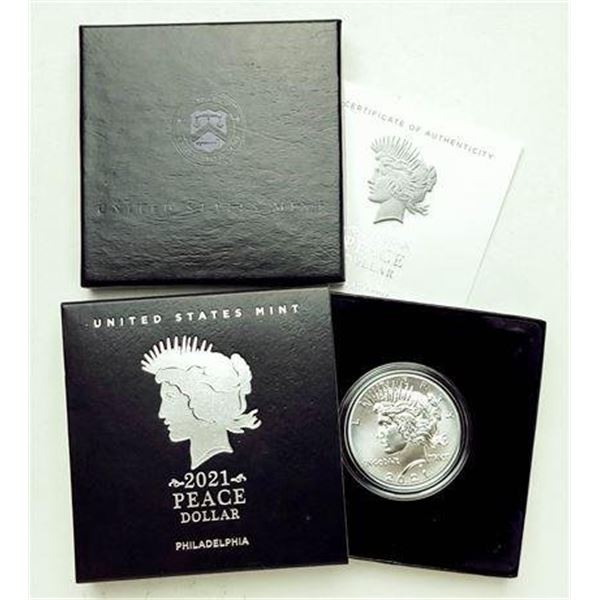 2021 Peace Dollar OGP
