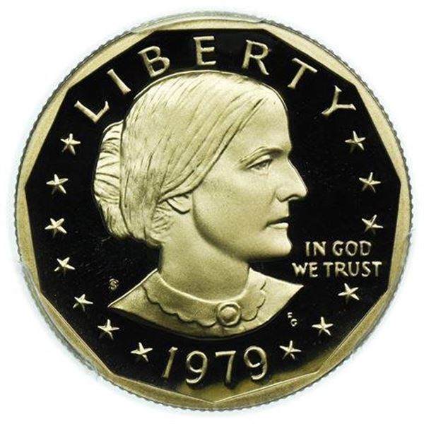 1979-S Proof Susan B. Anthony Dollar Type 2 PCGS PR-70 DCAM
