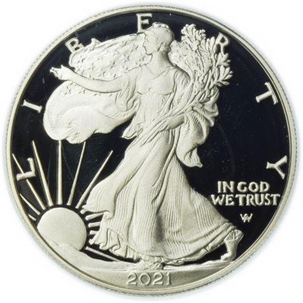 2021-S Proof Silver Eagle Type 2 PCGS PR-69 DCAM