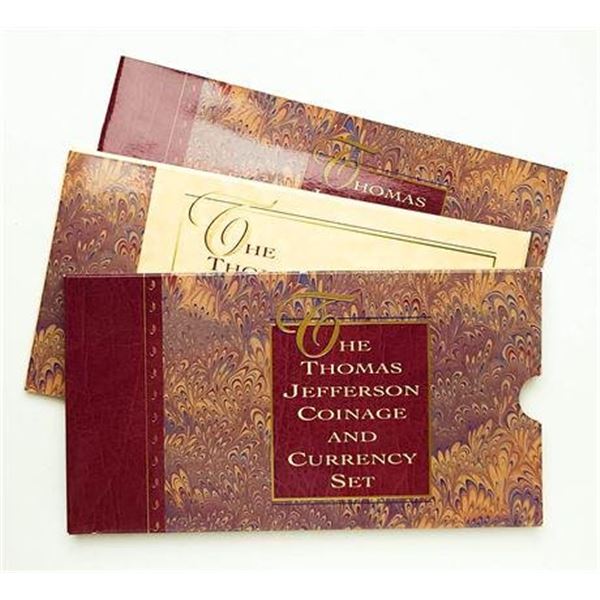 1993 Jefferson Coin and Currency Set with Star Note