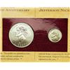 Image 2 : 1993 Jefferson Coin and Currency Set with Star Note