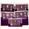 Image 2 : Group of 5 1985 - 1989 Proof Sets