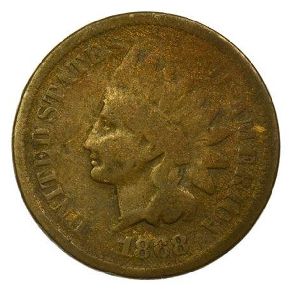 1868 Indian Head Cent