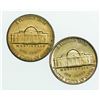 Image 2 : Group of 2 Jefferson Nickels 1954-D and 1954-S