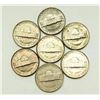 Image 2 : Group of 7 Jefferson Nickels 1948-S, 1949, 1949-D, 1955, 1957-D, 1963, 1963-D
