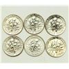 Image 2 : Group of 6 Roosevelt Dimes 1985, 1987-D, 1988-D, 1994-D, 2001, 2009-D