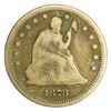 Image 1 : 1878 Seated Liberty Quarter