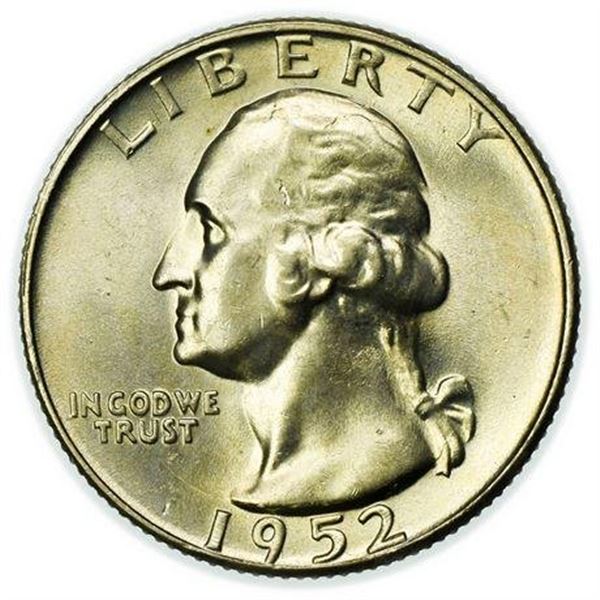 1952-D Washington Quarter