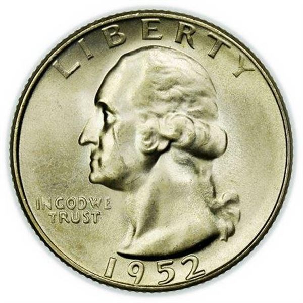 1952-S Washington Quarter