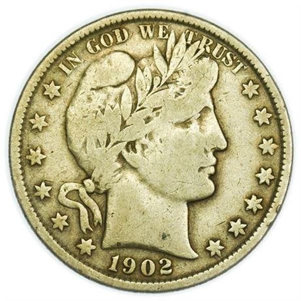 1902 Barber Half Dollar