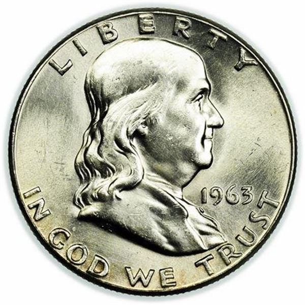 1963 Franklin Half Dollar