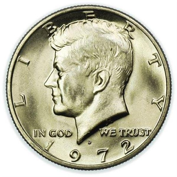 1972-D Kennedy Half Dollar