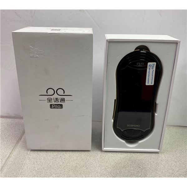Dosmono Pro Translator with Camera - Brand New In Box complete with charger