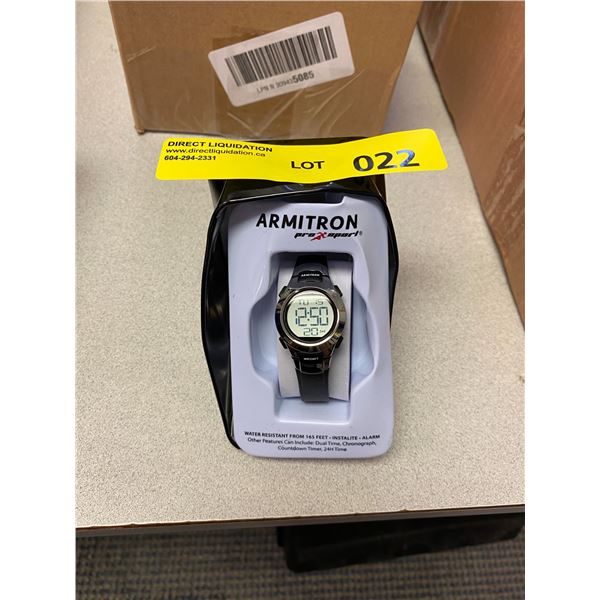 Armitron Ladies Watch - Digital & Water Resistant 165 ft - Black Strap