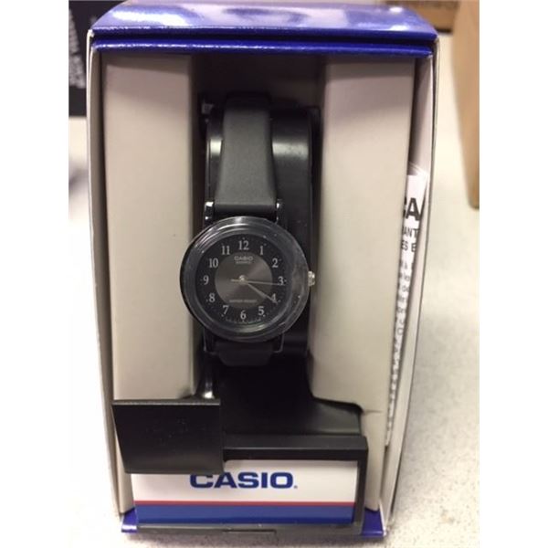 Casio Ladies Watch - Black Strap