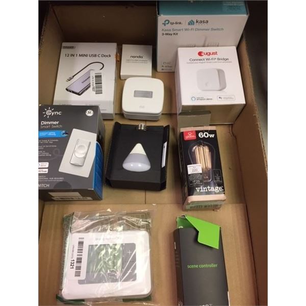 Group Lot of Misc. Household Electronic/WiFi Items