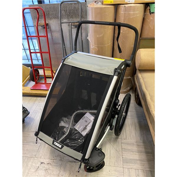 Thule Chariot Two Child Multisport Trailer - complete with hitch for bike or as a jogger