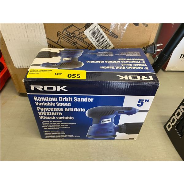 ROK Random Orbit Sander - 5in Variable Speed