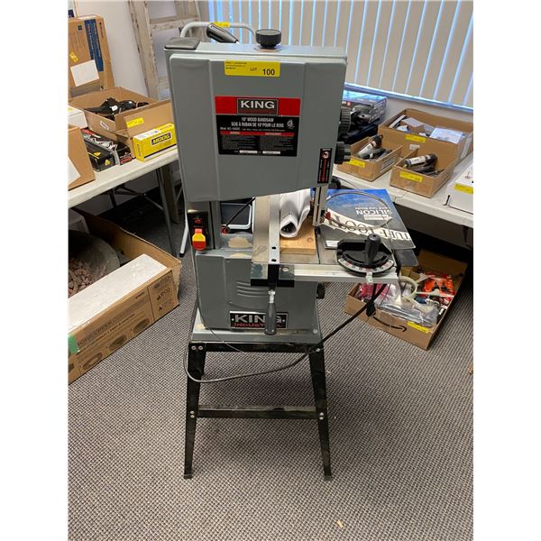 King Industrial 10" Wood Bandsaw with Manual - Model KC-1002C