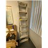 Image 1 : Aluminum Ladder - Estate Sale - approx. 87in tall when folded in half