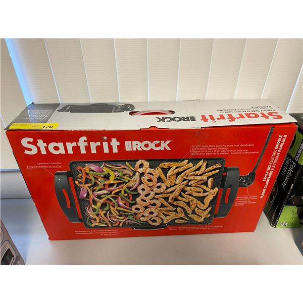 Starfrit The Rock - 19x13in - Family Size Electric Griddle