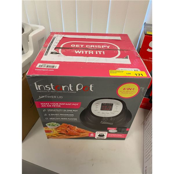 InstaPot Multicooker - Air Fryer Lid