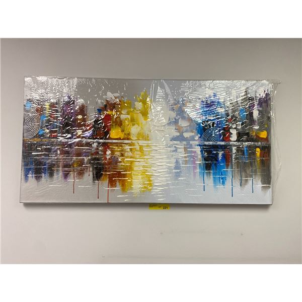Abstract Painting - approx. 47in x 23 1/2in