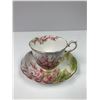 Image 7 : Royal Albert - Blossom Time - group lot of tea and coffee cups, cream & Sugar, Salt & Pepper and som