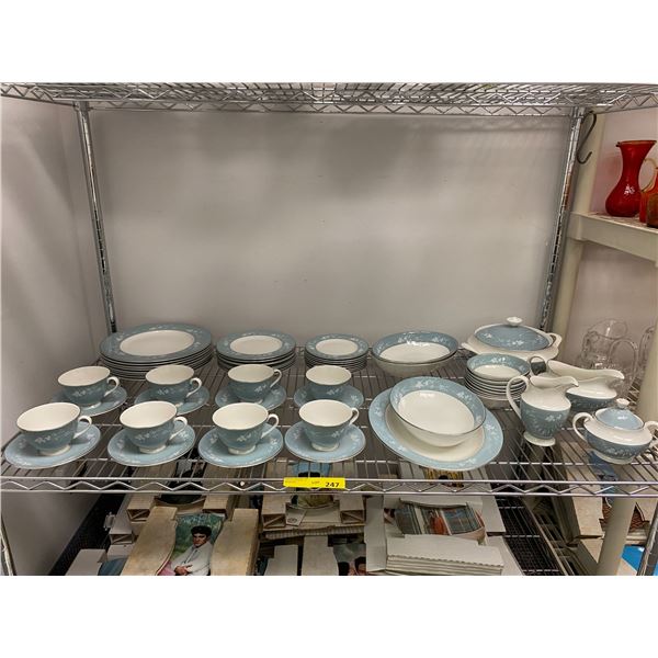 Royal Doulton - Reflection - China set - plates, bowls, tea cups, serving dishes, cream & Sugar, gra