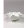 Image 12 : Fenton Hobnail Milk Glass - 6 pieces - Excellent Condition - Basket, bowls & vases