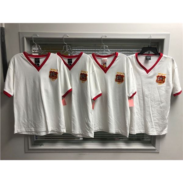 WEMBLEY 1957 T-Shirts by Toffs - 2 Large and 2 Medium