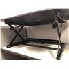 Image 2 : Computer Desk Adjustable Height Table - Black