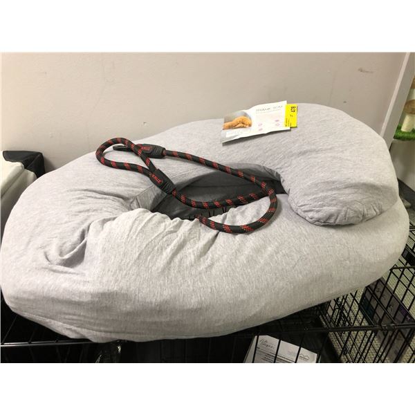 KRUZ Leash and PharmaDog Support Cushion