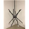 Image 1 : Viluxy - Black and Chrome Modern Chandelier - 6 Lights