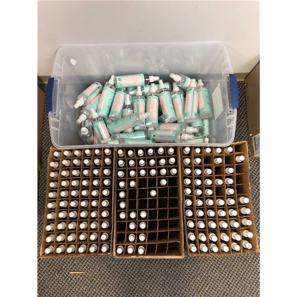 Large Lot of Hand Sanitizer by Grace & Stella - 300ml and 60ml sizes (full boxes contain 120 units)