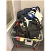 Image 3 : Bin full of Protective Hockey Gear from the Hockey Show (Bin not included)