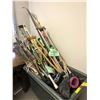 Image 1 : From the Hockey Show - Large Group of Sporting Equipment - Sticks, Lacrosse Sticks, Crutches, Skis a