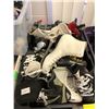 Image 4 : Table Lot of Four Bins and One Hockey Bag full of Skates , Hockey Bags & Helmets and more from the H