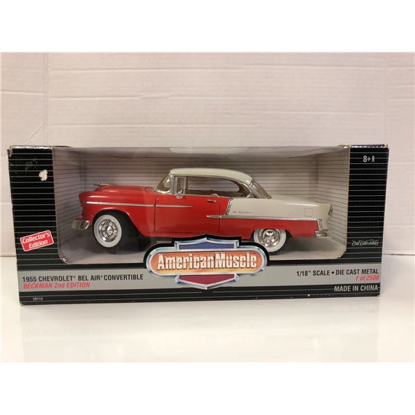 1955 Chevrolet Bel Air Convertible - 1/18 Scale Diecast Car