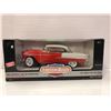 Image 1 : 1955 Chevrolet Bel Air Convertible - 1/18 Scale Diecast Car