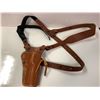 Image 1 : Leather Gun Harness with Holster